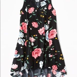 Old navy black floral dress